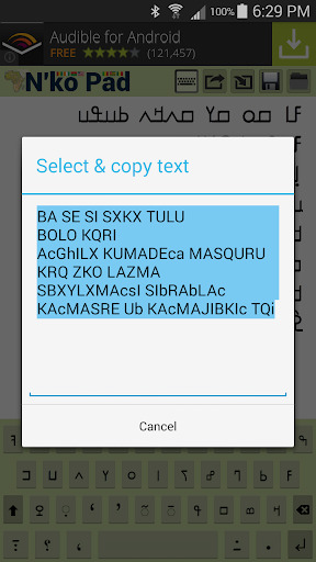 N'Ko Pad screenshot 6