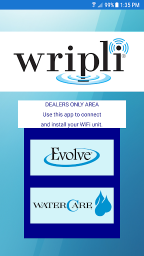 Android application Wripli WiFi Installer Setup screenshort