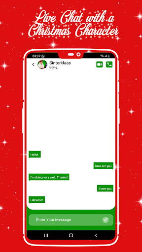 Speak to Grinch Call & Chat Screen 3