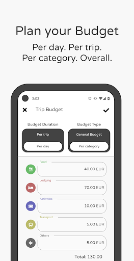 Trexpense – Travel Expenses Screen 3