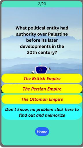 Android application Palestine screenshort