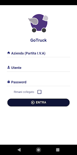 Android application Go Truck screenshort