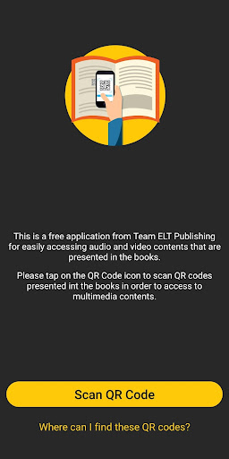 Android application TEAM elt QR Code Reader screenshort