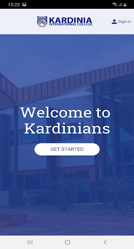 Android application Kardinians screenshort