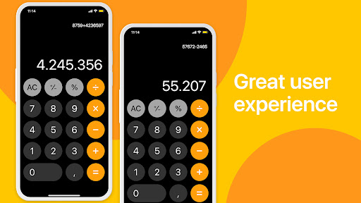Screenshot of Calculator with History
