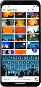 Halloween keyboard theme