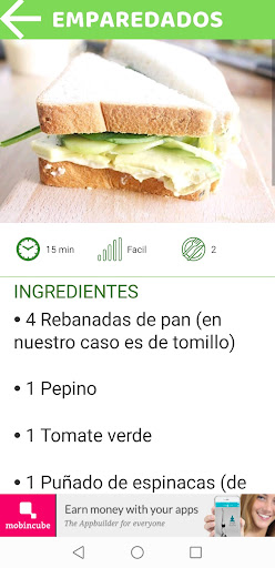 Recetas Saludables Screen 3