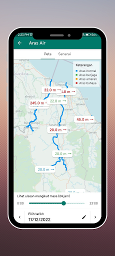 e-Bencana Kelantan Screen 3