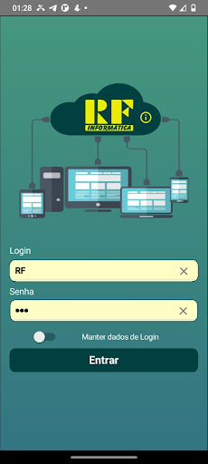 Android application RF-Mobile screenshort