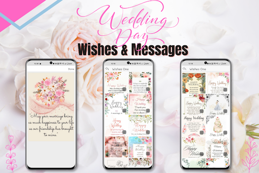 Android application Wedding Wishes & Messages screenshort