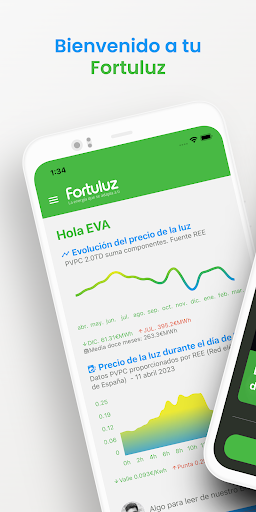 Android application Fortuluz screenshort