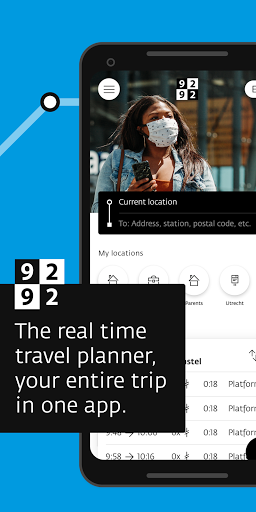 9292 - travel planner for train, bus, metro & tram 2.5.3 Screenshots 1