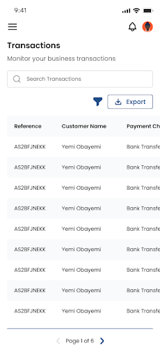 TGIPAY Screen 2