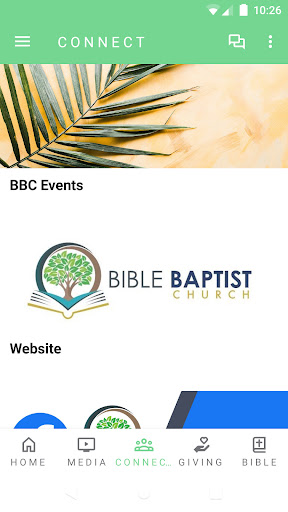 Bible Baptist Church App Screen 3