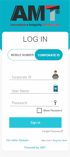 Android application AMT Time Attendance screenshort