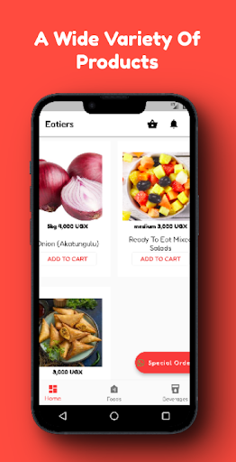 Eatiers Screen 2