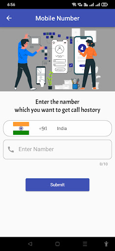 Call History All Number Screen 3
