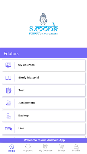 Android application SMonk-DTH screenshort