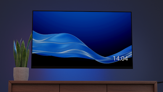Zrzut ekranu Wave 3D na żywo tapety