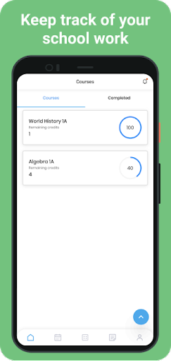 Android application Learn4Life Student App screenshort