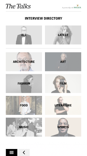 The Talks Interview Magazine Screen 2