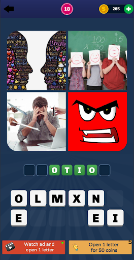 Android application 4 Pics 1 Word Quiz 2023 screenshort