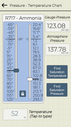 Android application LTC Ammonia Tools screenshort