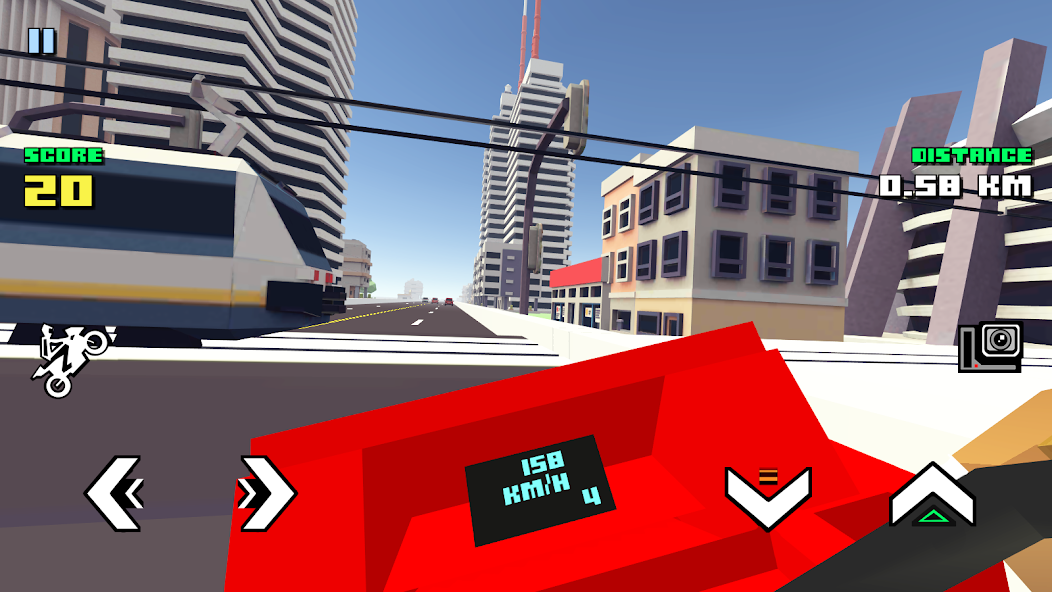 Blocky Moto Racing: Bike Rider 1.42 APK + Mod (Remove ads / Mod speed) for Android