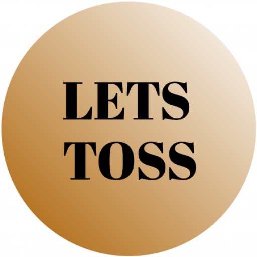 LetsToss - Lets toss and see logo