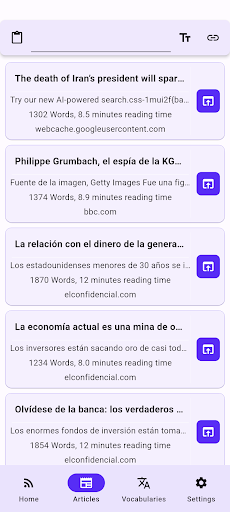 Pareader - Learn Languages Screen 3
