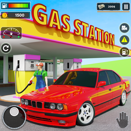 Gas Station Junkyard 3D Sim