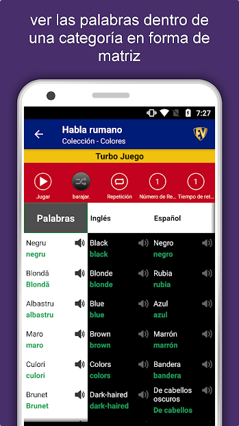 Captura 9 Hablar rumano : Aprender rumano Idioma Offline android