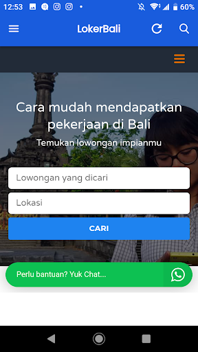 LokerBali - Info Lowongan Bali Screen 2