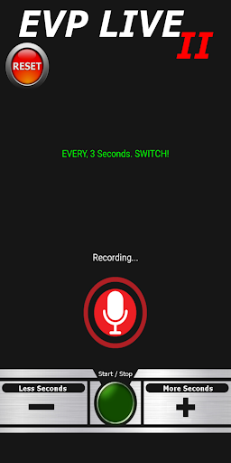 EVP LIVE II Screen 2