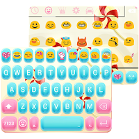 Candy Love Emoji Keyboard Skin
