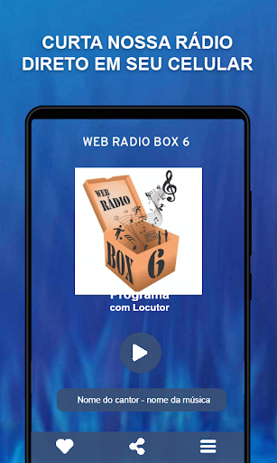 WEB RADIO BOX 6 Screen 2