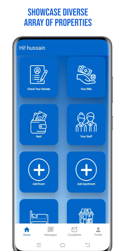 Android application Property Rental Admin screenshort