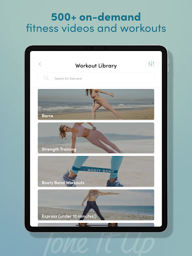 Screenshot of Tone It Up: Fitness App