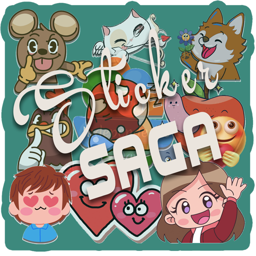 Sticker Saga | AI Wallpapers logo