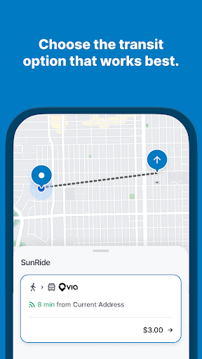 Screenshot of SunRide - powered by SunLine