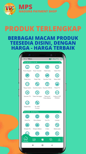 MPS Madura Payment Shop Screen 2