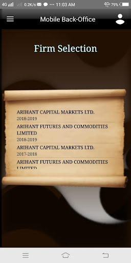 Arihant Backoffice Screen 3