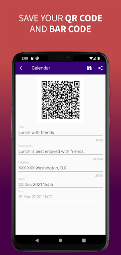 EX - QR Code, Barcode Scanner Screen 3