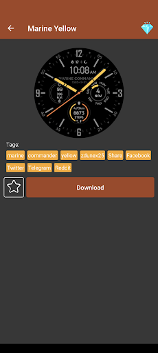 Amazfit GTR 3/4 - Watch Face Screen 3