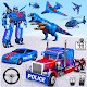 पुलिस ट्रक रोबोट गेम - ट्रांसफॉर्मिंग रोबोट गेम्स
