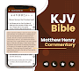 screenshot of KJV Commentary Bible offline