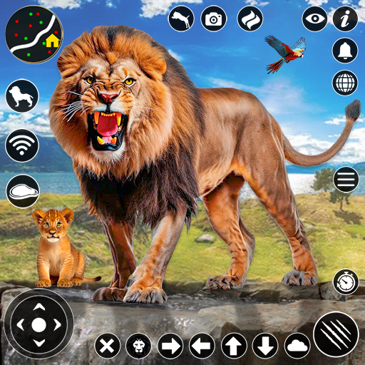 Lion Simulator Animal Games 3d