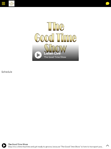 The Good Time Show Screen 2