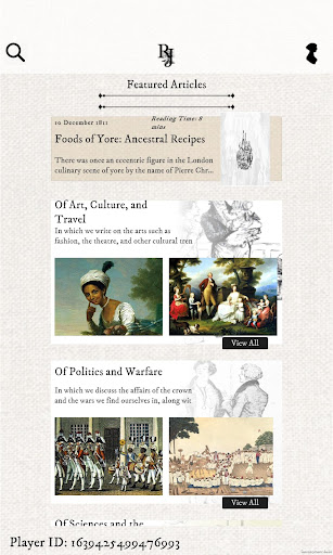 Romancing Jan Society Pages Screen 2