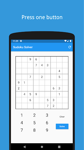 Sudoku Solver Screen 2